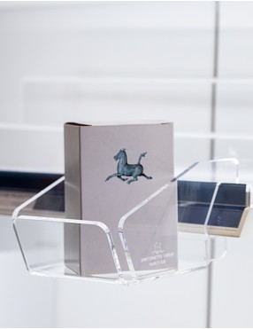 Portatester piccolo per mensola Ral8	